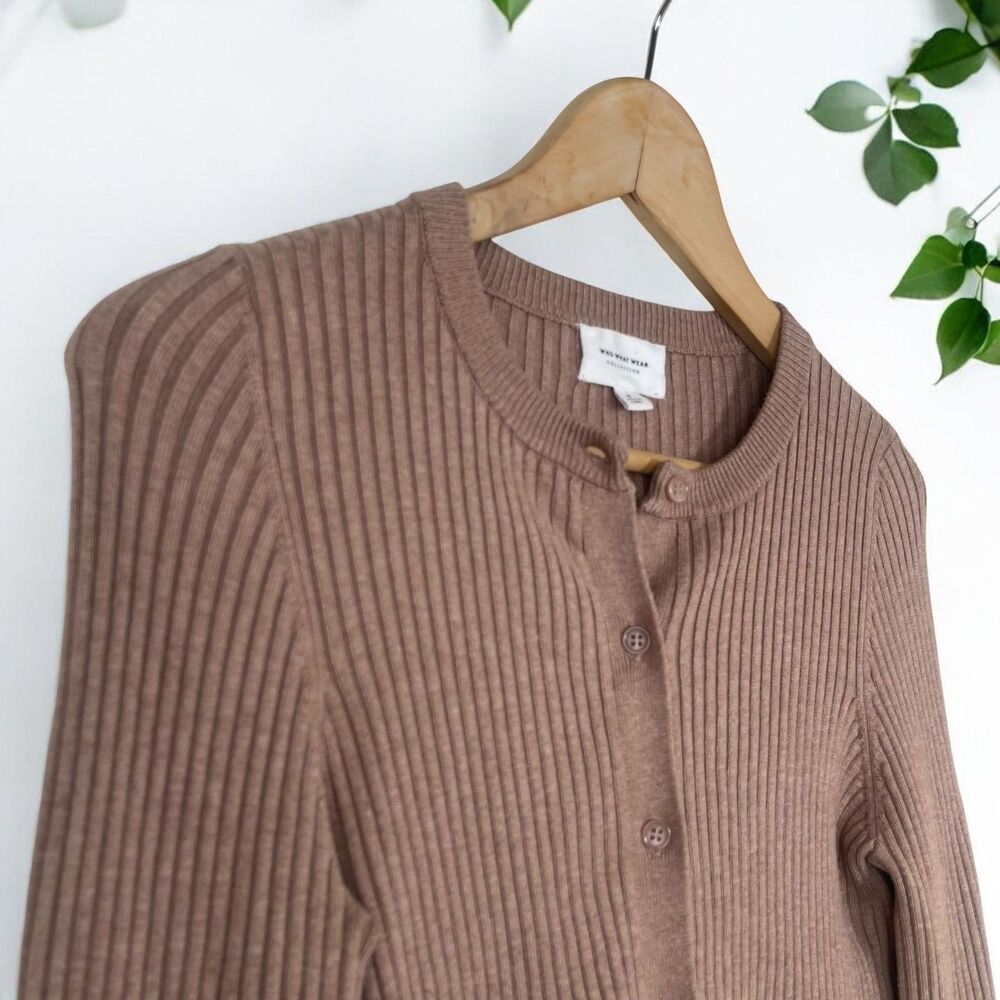Who What Wear Collection Perry Ribbed Cardigan - Picture 10 of 12